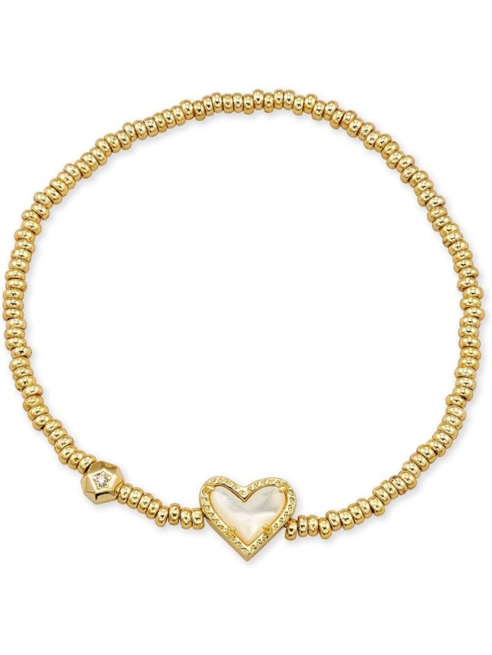 Chic Heart Stretch Bracelet - Stylish Fashion Jewelry for Women, Perfect Gift